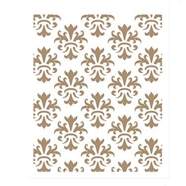 Imagem de Stencil de Acetato para Pintura OPA Simples 20 x 25 cm - 2455 Estamparia Arabesco IV