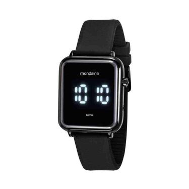 Imagem de Relogio Mondaine 32151GPMVPI2 Quadrado Digital Preto