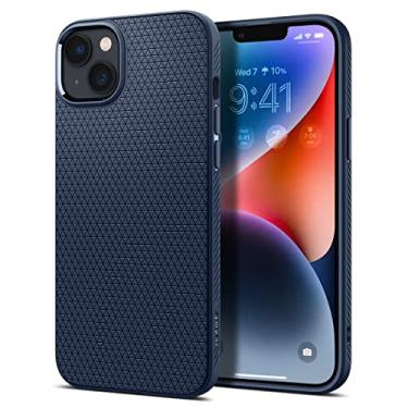 Imagem de Spigen Capa Liquid Air Compativel com Apple iPhone 14 Case (2022) - Navy Blue