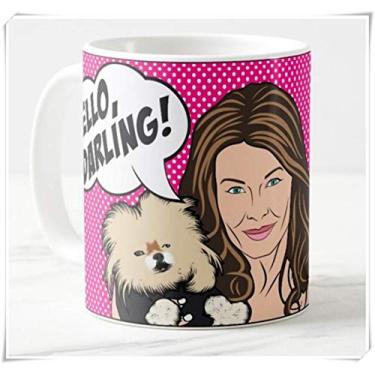 Imagem de LeeHoomKok – Caneca de café inspirada em Lisa Vanderpump, Real Housewives Of Beverly Hills, Reality TV Pop Culture, Caneca de cerâmica para café de 325 ml