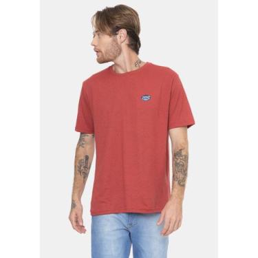Imagem de Camiseta Fatal Fashion Basic Fishburne Vermelha Mescla