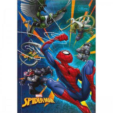Imagem de Caderno Brochura Pequeno 1/4 Spider-Man 48 Folhas - Tilibra