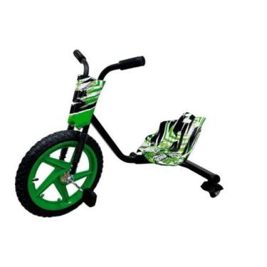Imagem de Triciclo Infantil Bike Gira Gira 360 Verde Fenix