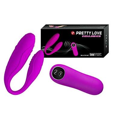 Imagem de Vibrador Pretty Love Indulgence 30 Modos de Frequência com Controle Remoto Sem fio - Brinquedo Sexual para Casais com Vibração Ponto G Dupla Penetração