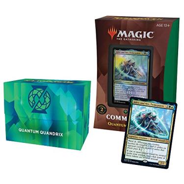 Imagem de Magic The Gathering Strixhaven Commander Deck – Quantum Quandrix (Blue-Green)