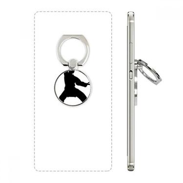 Imagem de Suporte de anel de telefone com estampa de Shaolin Kung Fu da China com arte marcial