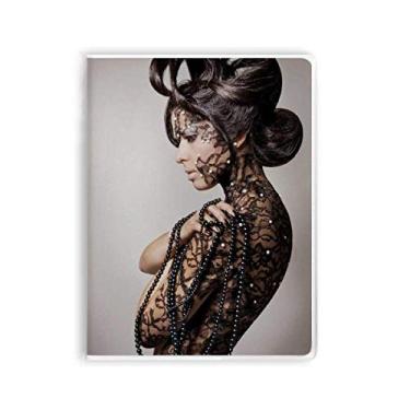 Imagem de Religion Nude Morena Beauty Body Gal Caderno Capa de Goma Diário Capa Macia Diário