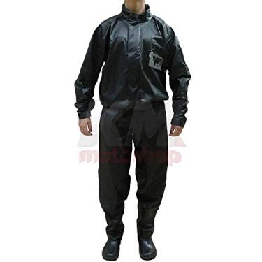 Imagem de Conjunto Impermeável PVC Tornado, Pantaneiro, Bolso,Tamanho EX, Preto