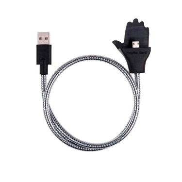 Imagem de Cabo Usb Flexivel p/ Android - Prata