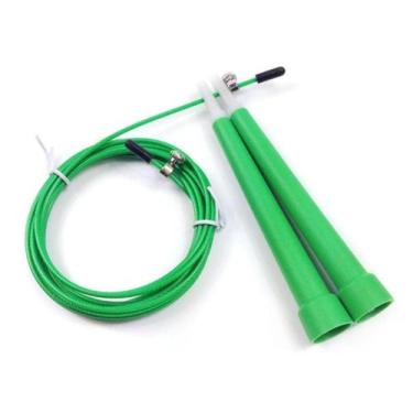 Imagem de Corda De Pular Jump Rope Funcional Fit Aço 3 Metros Super Speed Treino