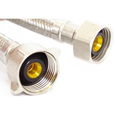 Imagem de LASCO 10-0821 IPS de 1/2 polegadas por Ballcock de 7/8 polegadas por conector de vaso sanitário de 50 polegadas