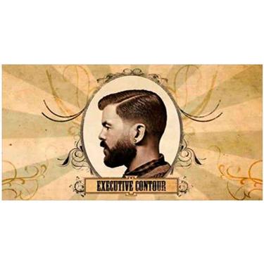 Imagem de Placa Decorativa Para Barbearias Hair Style Executive Contour