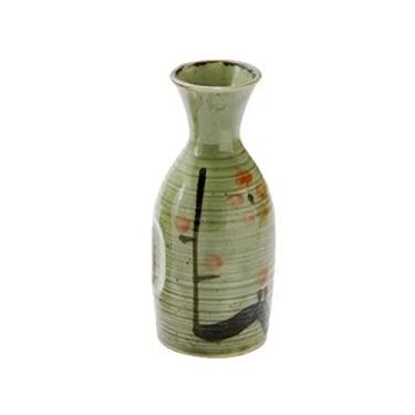 Imagem de JapanBargain, Garrafa de saquê japonesa para saquê de porelain para saquê quente e frio, segura para micro-ondas, feita no Japão (1, 270 ml)