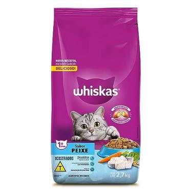Imagem de WHISKAS Ração Peixe Gatos Adultos Castrados 2,7 kg