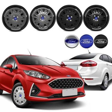 Imagem de Jogo calota Ford New Fiesta Hatch Sedan 2014 a 2019 Aro 15