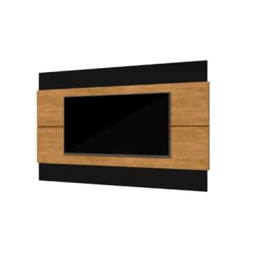 Imagem de Painel BER 1.60m Para TV Até 60'' Cor Preto/Nature