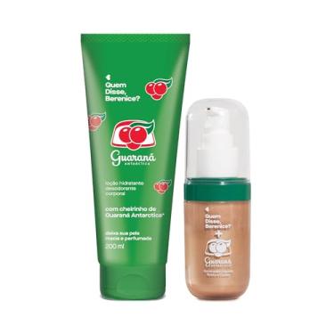 Imagem de Quem Disse, Berenice? Kit Guaraná Antarctica: Iluminador Líquido Rosto e Corpo 30ml + Loção Corporal 200ml