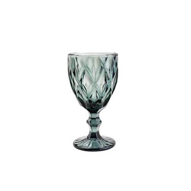 Imagem de Lyor CJ 6 TAÇAS P/ÁGUA DE VIDRO DIAMOND CINZA 325ml