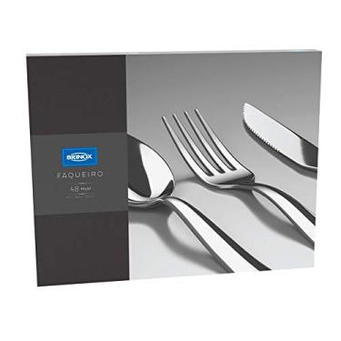 Imagem de Faqueiro Louvre, Brinox 5117/104, Aço Inox