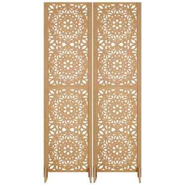 Imagem de Biombo Mandala Repartido Divisor Separador Ambiente (2 Folhas)