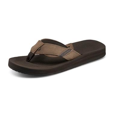 Imagem de Cobian ARV 2 – Chinelo masculino confortável para uso diário, sandálias Superiror com suporte de arco, Java (versão atualizada), 42