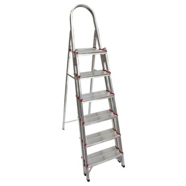 Imagem de Escada Alumínio 6 Degraus Dupla Art Factory