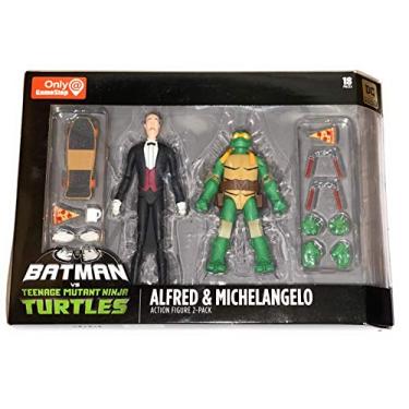 Imagem de DC Collectibles Batman VS TMNT - Alfred & Michelangelo