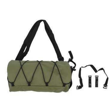 Imagem de Bolsa para Guidão de Bicicleta, Bolsa de Rolo para Estrutura Frontal de Bicicleta de Grande Capacidade Bolsa Frontal para Bicicleta Com Alça de Ombro Acessórios de Ciclismo para