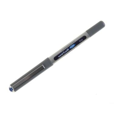 Imagem de Uni-Ball Canetas esferográficas UB-157 Eye Blue. Ponta esferográfica premium fina de 0,7 mm para caligrafia, desenho, arte, artesanato e colorir super suave. Tinta Uni Super Líquida Resistente ao desbotamento e à água. Caixa com 12