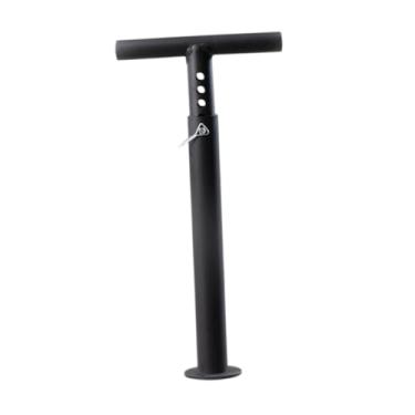 Imagem de rockible Alça de Kettlebell, ajustável para placas de peso de 50 mm, halteres, treinamento de força de preensão para exercícios de condicionamento físico em