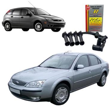 Imagem de Jogo Cabo Vela Ignição Ngk Ford Focus Mondeo 2.0 16v Zetec