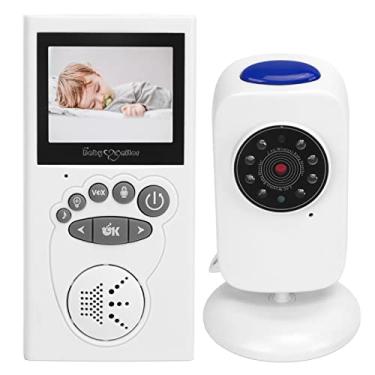 Imagem de Monitor de bebê LCD de 2,4 Polegadas, Visão Noturna, Intercomunicador de Duas Vias, Monitoramento de Temperatura Interna, Câmera de Vídeo para Bebês, Monitor Doméstico 100 240V,