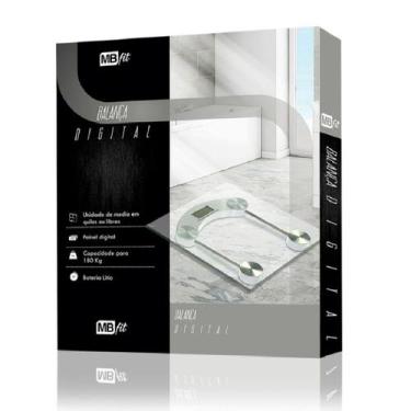 Imagem de Balança De Peso Mbfit Digital, Unico, Prata