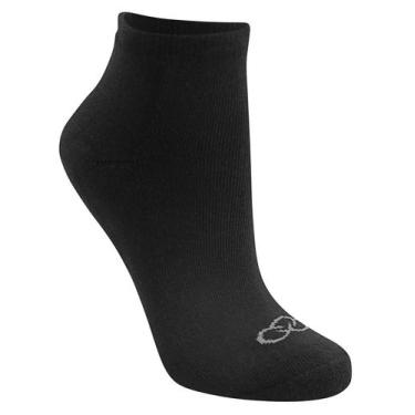Imagem de Meia Olympikus Cano Curto Masculina, Preto, 39/44