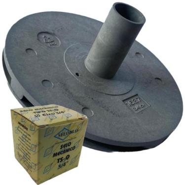 Imagem de Rotor 3/4 cv Para Motobomba De Piscina Modelo Jacuzzi 7A-M  Com Selo M