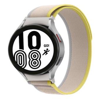 Imagem de Pulseira de Nylon Ridge Exclusiva para Galaxy Watch4 e Watch5 - Bege c