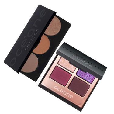 Imagem de Kit Océane Edition Paleta de Contorno e Sombra Night Glam (2 produtos)