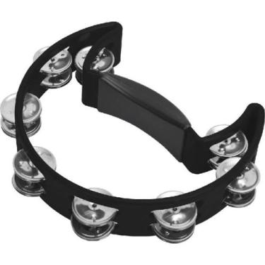 Imagem de Pandeiro Meia Lua Preto Tennessee Pml-001 Liverpool