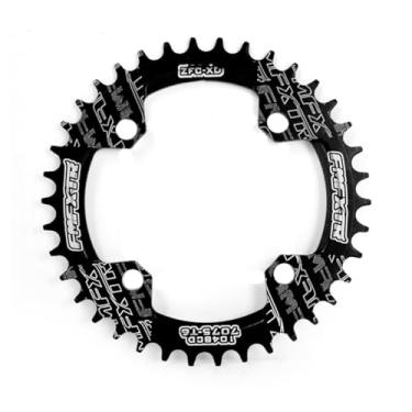 Imagem de HOUSON Corrente de bicicleta, anéis largos 104 BCD 34T 38T 42T para bicicletas de estrada, bicicleta BMX MTB 34T