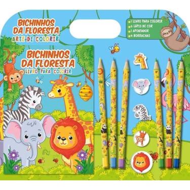 Imagem de Arte De Colorir - Bichinhos Da Floresta