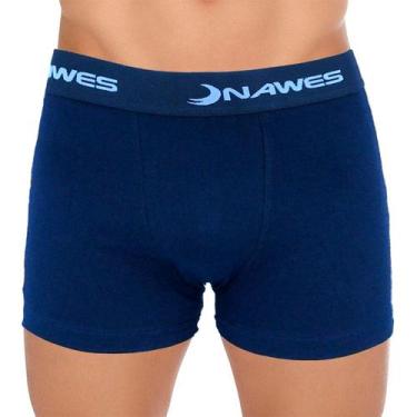 Imagem de Cueca nawes boxer cotton penteado algodão n07, M