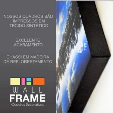 Imagem de Quadro Decorativo Messi 3 peças 120x60  cm em tecido - Wall Frame