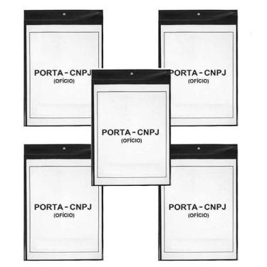 Imagem de 5 Un Porta Quadro Protetor Vertical A4 P/ Cartão Cnpj Alvará - TN Offi