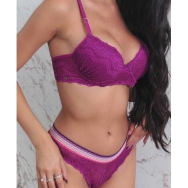 Imagem de Conjunto lingerie Odalisca Renda é inigualável, com seu acabamento fin