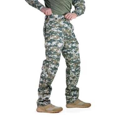 Imagem de Calça Cargo Tática Defender - Safo - Camuflada, Ecologic, 36
