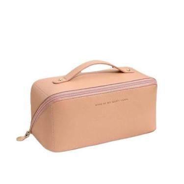 Imagem de Necessaire Sanfonado Organizador Cosmético Maquiagem Viagem Grande Cap