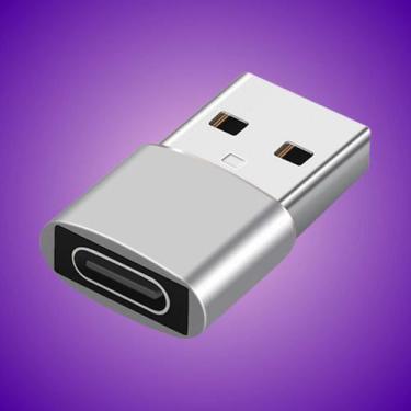 Imagem de Cabo Adaptador OTG USB 3.0 2.0 Para Tipo C Pendrive Mouse Teclado - Es