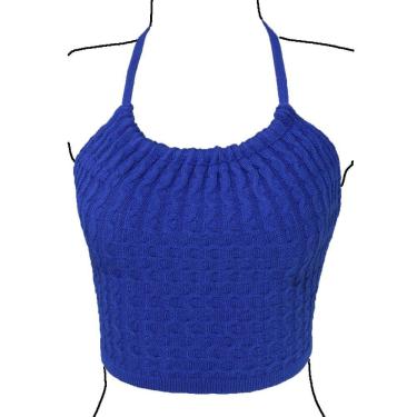 Imagem de Blusa Frente Única Cropped Trança