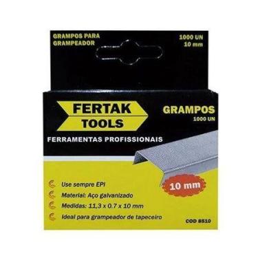 Imagem de Grampo para Grampeador 10 mm c/ 1000 Peças - Fertak