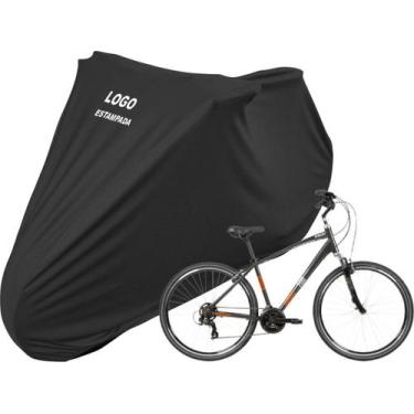 Imagem de Capa Para Bike Urbana Caloi 700 Tecido Helanca Lycra - Mz, Preto